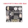 Bluetooth Audio Receiver Board VHM-314 Bluetooth 5.0 MP3 Lossless Decoder Board Wireless Stereo Music Module 3.7-5V