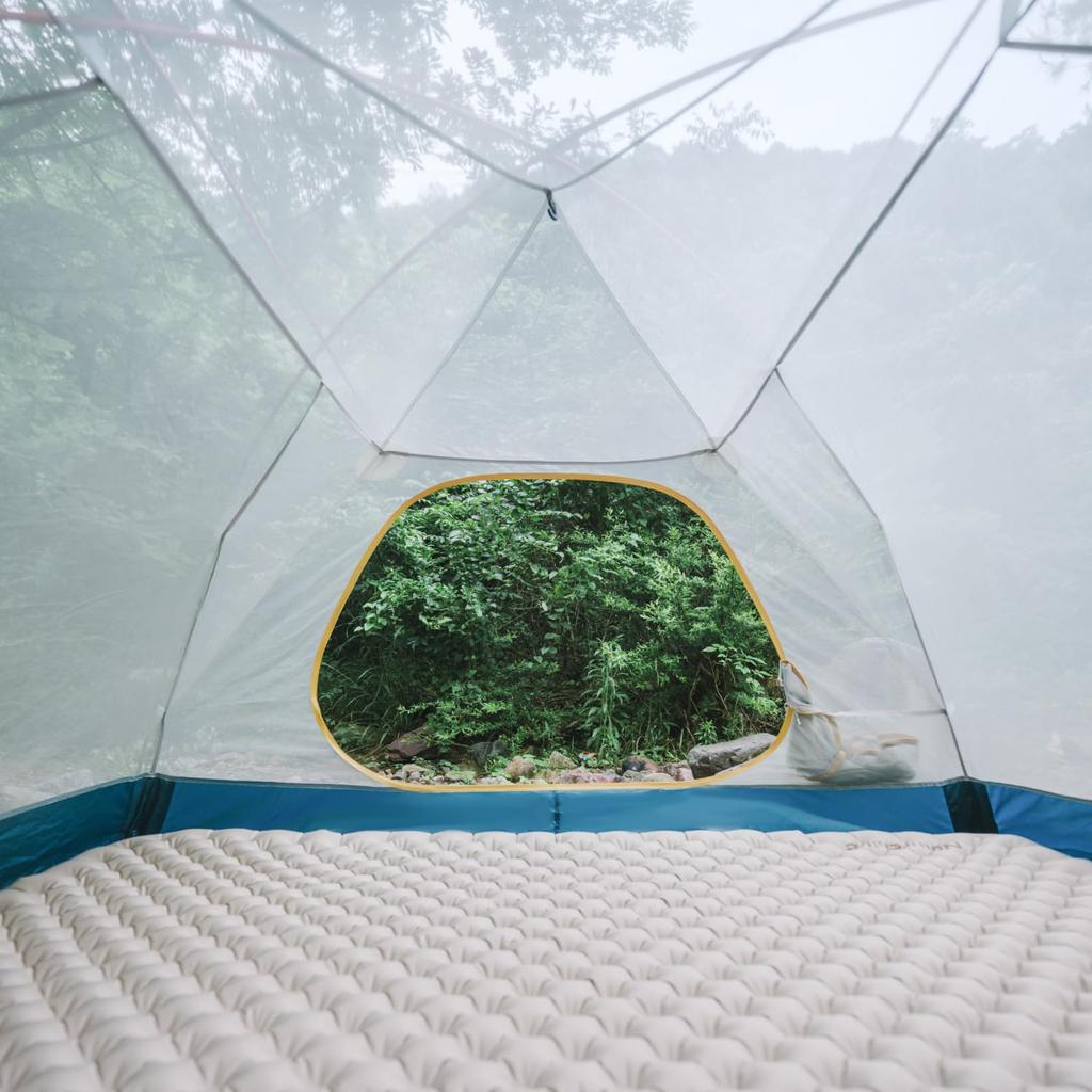 Naturehike Official Shop Tent for 2 3 Solo Mountain Double Wall with Front Water Pressure Storage Bag 3 Disaster Camping People, People, Lightweight,