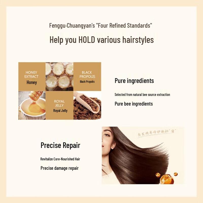 Adoif Fenggu Schwarzes Propolis Volumenaufbauendes & Reparierendes Shampoo