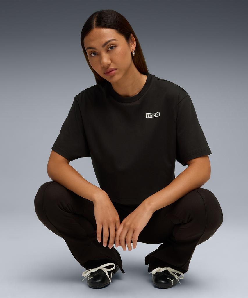 PUMA X Rosé Relaxed Tee - Black / 633806-01