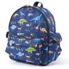 COLORFUL CANDY STYLE PET School Backpack: Discover! Explore! Dinosaur Continent (Navy)