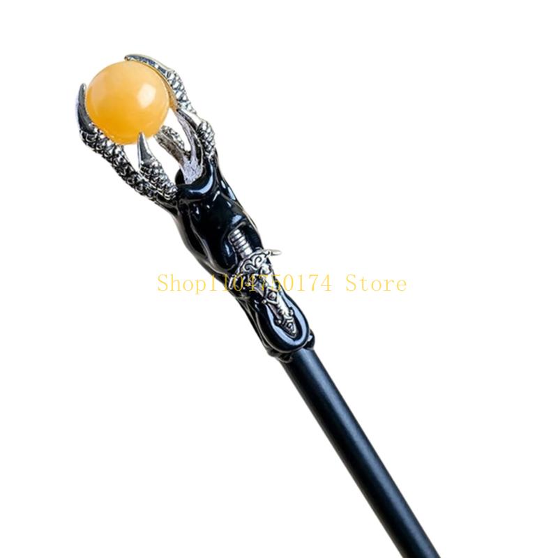 Bengalas de Caminhada de Hallowmas Garras de Dragão Varinha com Orbe Varinha de Bruxa Mago Adereços de Cosplay mais vendidos