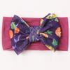 Halloween Day Hair Accessories Children's Pumpkin Headband Skull Head Ribbon Bow Nylon Headband Baby Headband