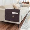 Sofa Armrest Cushion with Storage Function Stain Resistant Pet Friendly Wear-Resistant Waterproof for Sectional Slipcovers