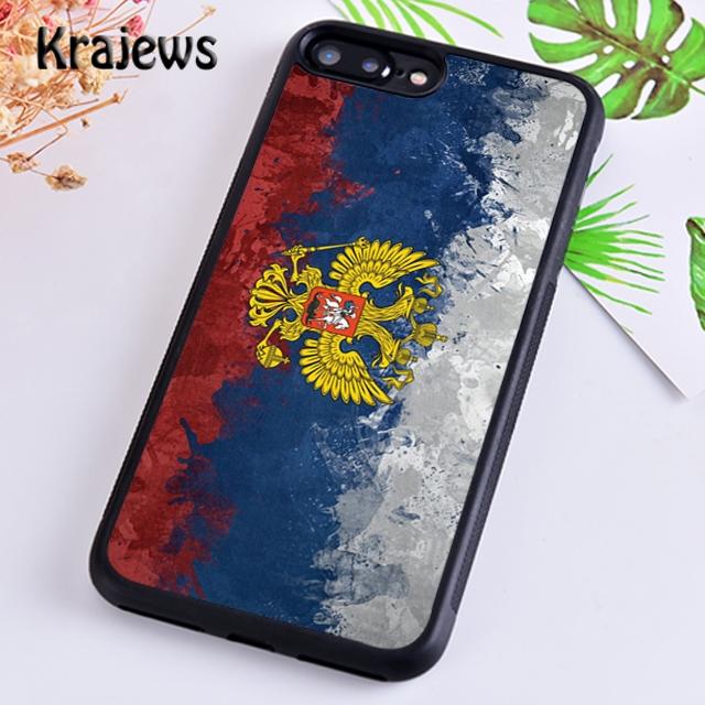 Krajews Moscow Russian Flag Bear Phone Case Cover For iPhone 14 5 6s 7 8 Plus X XR XS 11 12 13 Pro Max Samsung S21 S22ultra Plus