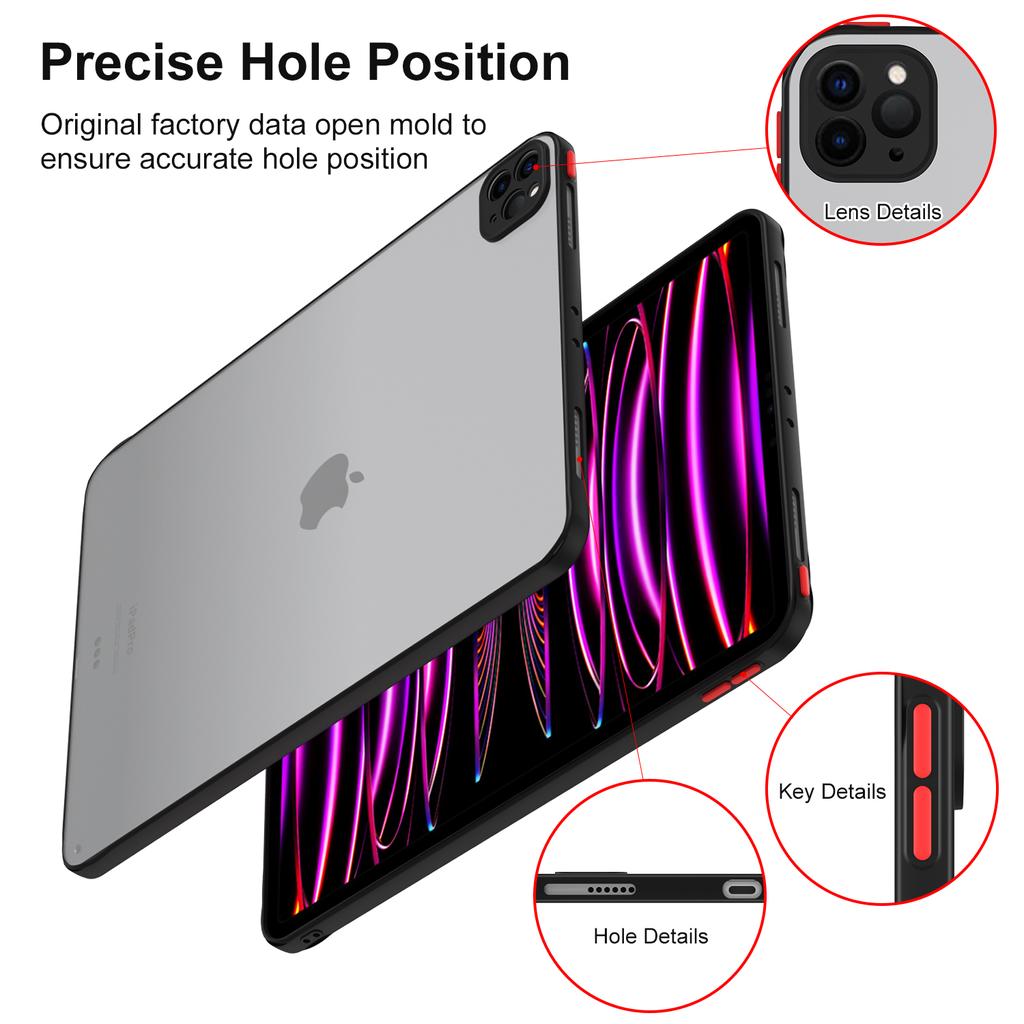 TPU Soft Back Case For iPad Air 5 4 10.9inch 10.5 2022 Ultra-thin Protection Cover For iPad Pro 11 iPad 10.2 Ipad9.7 Mini6 8.3in