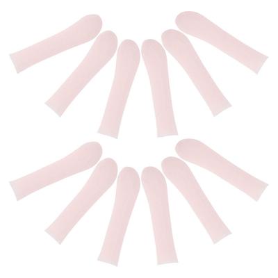 12Pcs Ear Spoon Wax Remover Replacement Covers Soft Flexible Silicone Ear Cleaning Sleeves Easy To Clean Universal Earwax