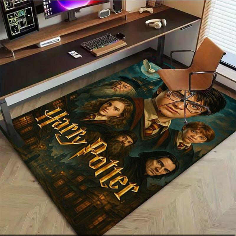 Harry Potter Filmový Plakát Tisk Kancelářská Podložka Domácí Dekorace Kancelářské Koberce LB140
