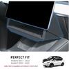 Under Screen Storage Box for Tesla Model 3/Y 2017-2025, [Hidden Design & More Privacy] Center Console Organizer Tray for Tesla Model 3 Y