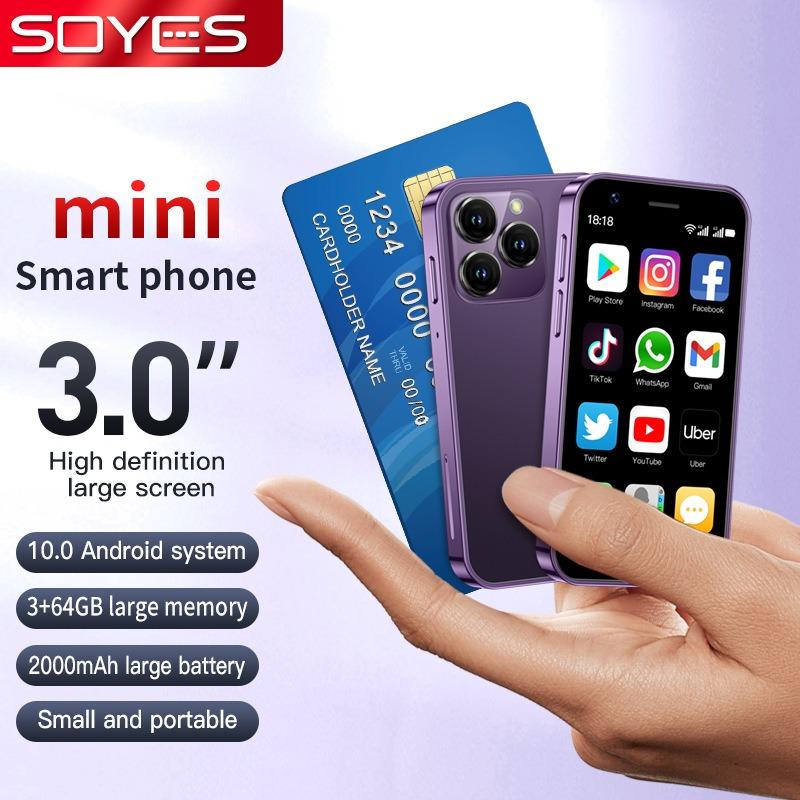 SOYES Sano XS16 Full Netcom 4G Mini Mobile Phone Ultra Small Pocket Quad Core Android Smartphone Google
