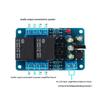 Independent AC12-15V Power Supply Speaker Protections Amplifier Board Featuring Double Relays and High Current Relays