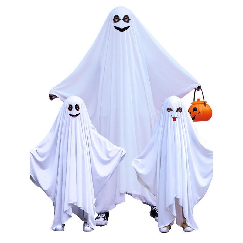 Halloween children's costumes ghost cape cape masquerade party Halloween children adult dress up