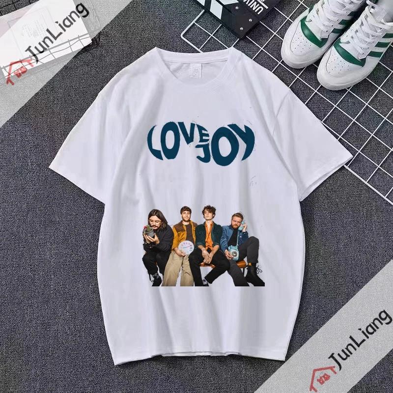 Lovejoy Band Pánská Trička pro Muže Oblečení Fanoušci Dárek Streetwear 90. léta Vintage Oblečení Krátký Rukáv Tričko Oversized Tričko Y2k