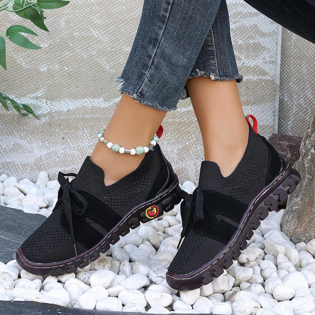 Large size 2025 new single shoes women's comfortable flat-bottomed non-slip soft-soled casual women's shoes