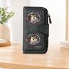 Shiba Inu Luluy Long Zipper Wallet, Large Capacity Card Holder, Unisex Clutch Bag, Fashionable Zipper Coin Purse, Suitable for Daily Use, A Great