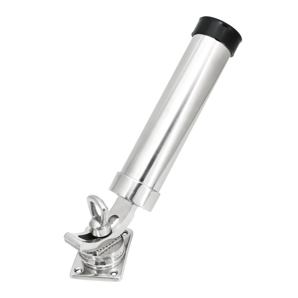 316 Stainless Steel Fishing Rod Holder Marine Hardware Adjustable Yacht Rod Pod Boat Accessories for Ships Yachts Boats Outdoor
