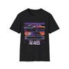 Cuda 440 1970 Neon Dual View Classic Muscle Car Retro T-Shirt