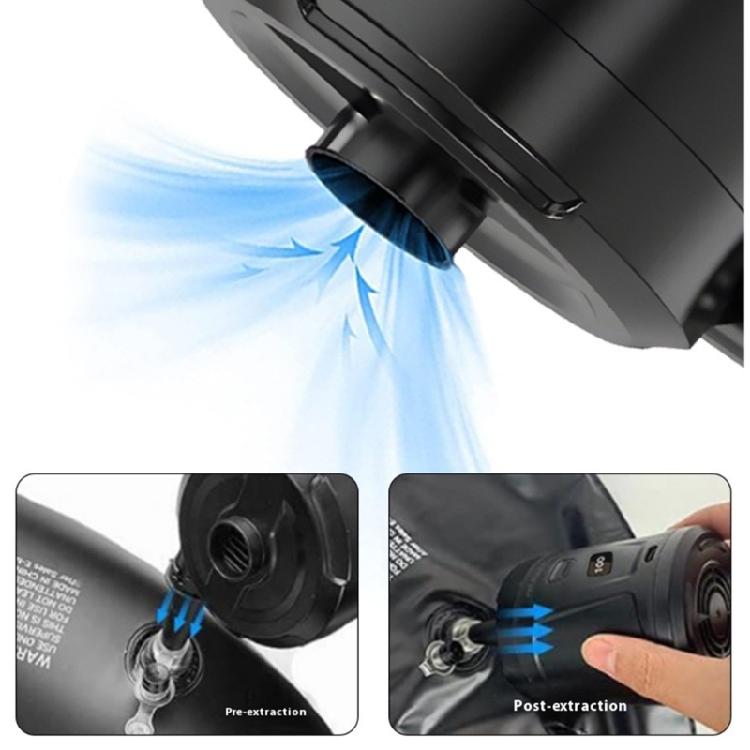 Light Weight Electrics Air Pumps Set Digital Display Inflator Electrics Air Pumps for Camping and Emergencies Use