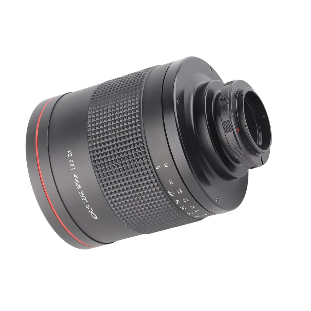 900mm Telephoto Mirror Lens for DSLR AI Mount Prime Lens with Ideal for Photography F8.0 Cameras, Mirror, Long-Distance
