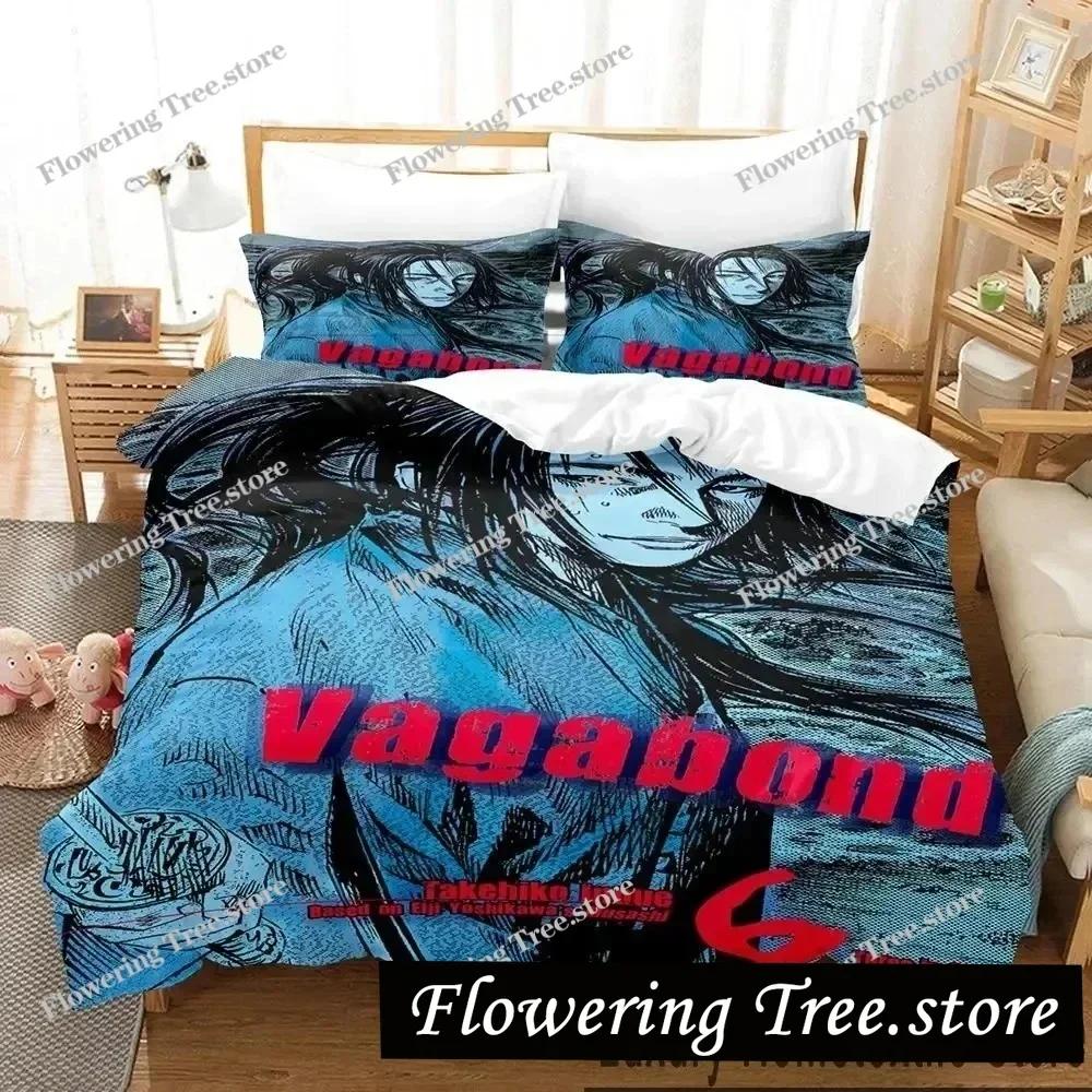 3D Print Vagabond Bedding Set Duvet Cover Bed Set Quilt Cover Pillowcase Comforter king Queen Size Boys Adult Bedding Set029