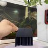 Aquarium Plant Holder with 5 Hole Heavy Duty Aquatic Plant Cup Fish Tank Top Hanging Floating Root Plants Planter Shelf Aquascape Decoration