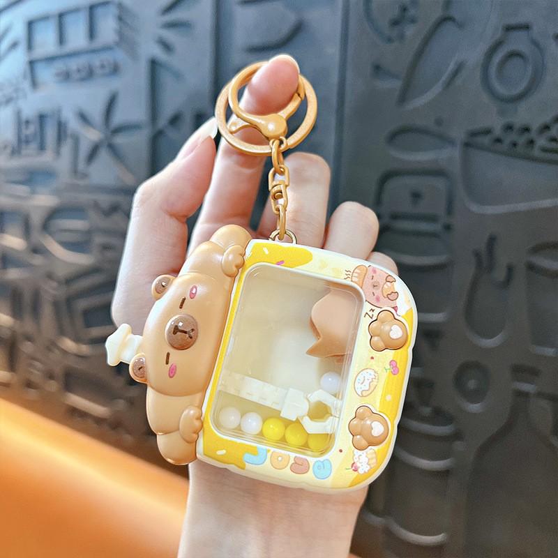 Creative Multifunctional Keychain Microphone - Cute Bag Accessory & Student Toy Pendant Gift