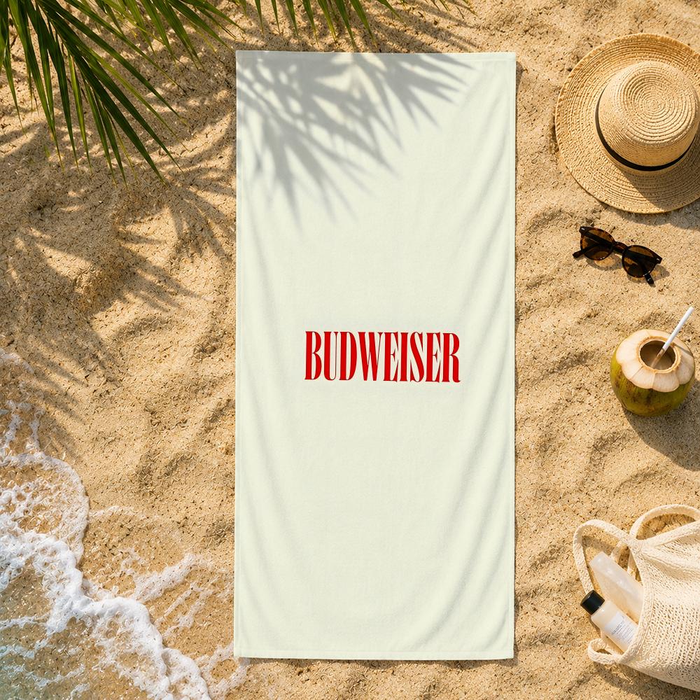Asciugamano B-Budweisers in Microfibra Ultrafine, Asciugatura Rapida, Assorbente, per Spiaggia, Nuoto, Vacanze