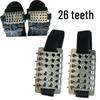 Unisex 26-Tooth Anti-Slip Ice Cleats for Snow and Ice with Lightweight Shoe Spikes