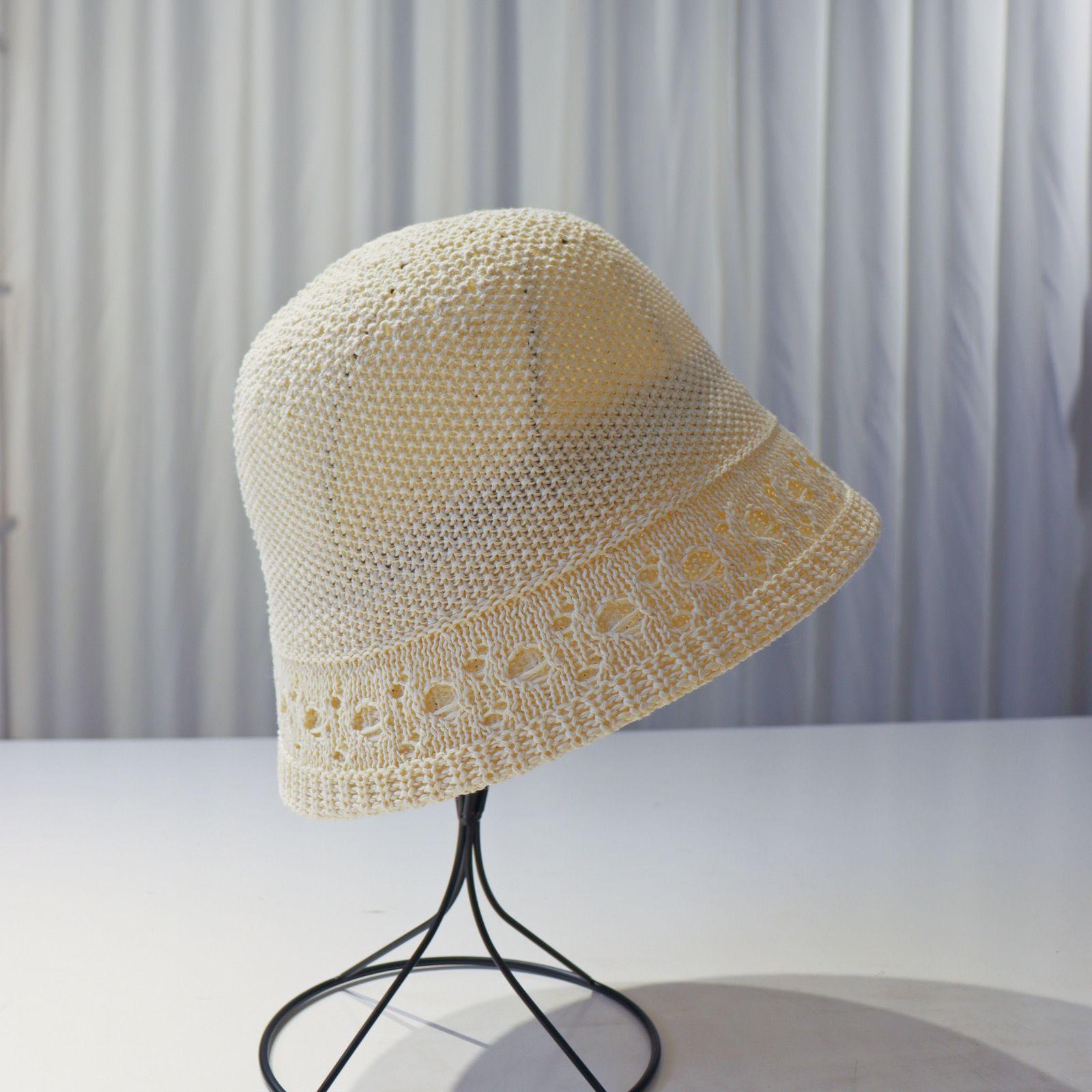 

Полая вязаная шапка, шляпа рыбака, тонкий дизайн, дышащая летняя защита от солнца, новая шляпа-тент, шляпа-ведро бежевый