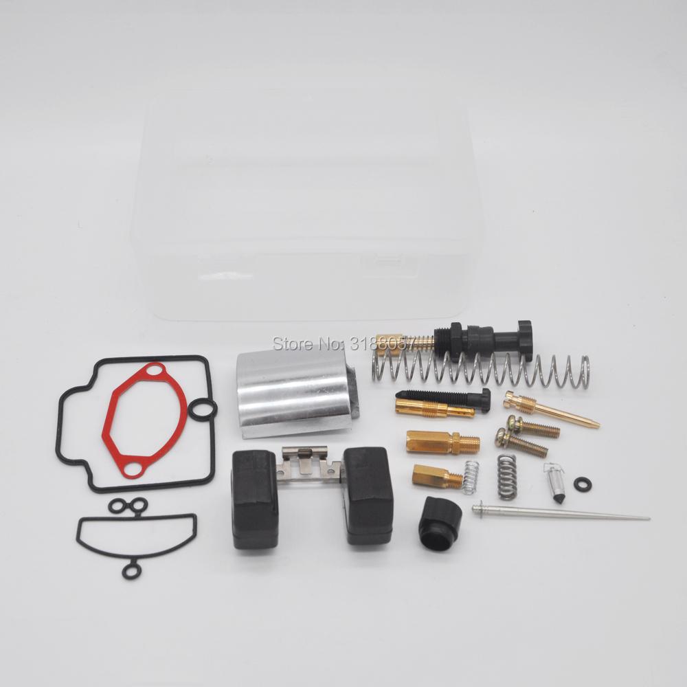Motorcycle Carburetor Carb Repair Rebuild Kit with Spare Jets Sets FOR PWK 28 30 32 34 36 38 40 Mm KEIHIN KOSO Spare Parts