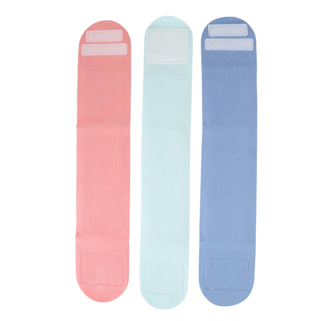 3Pcs Neck Wrinkle Pad Artificial Appearance Gel Inner Soft Washable Gel Neck Patch Blue Pink Cyan