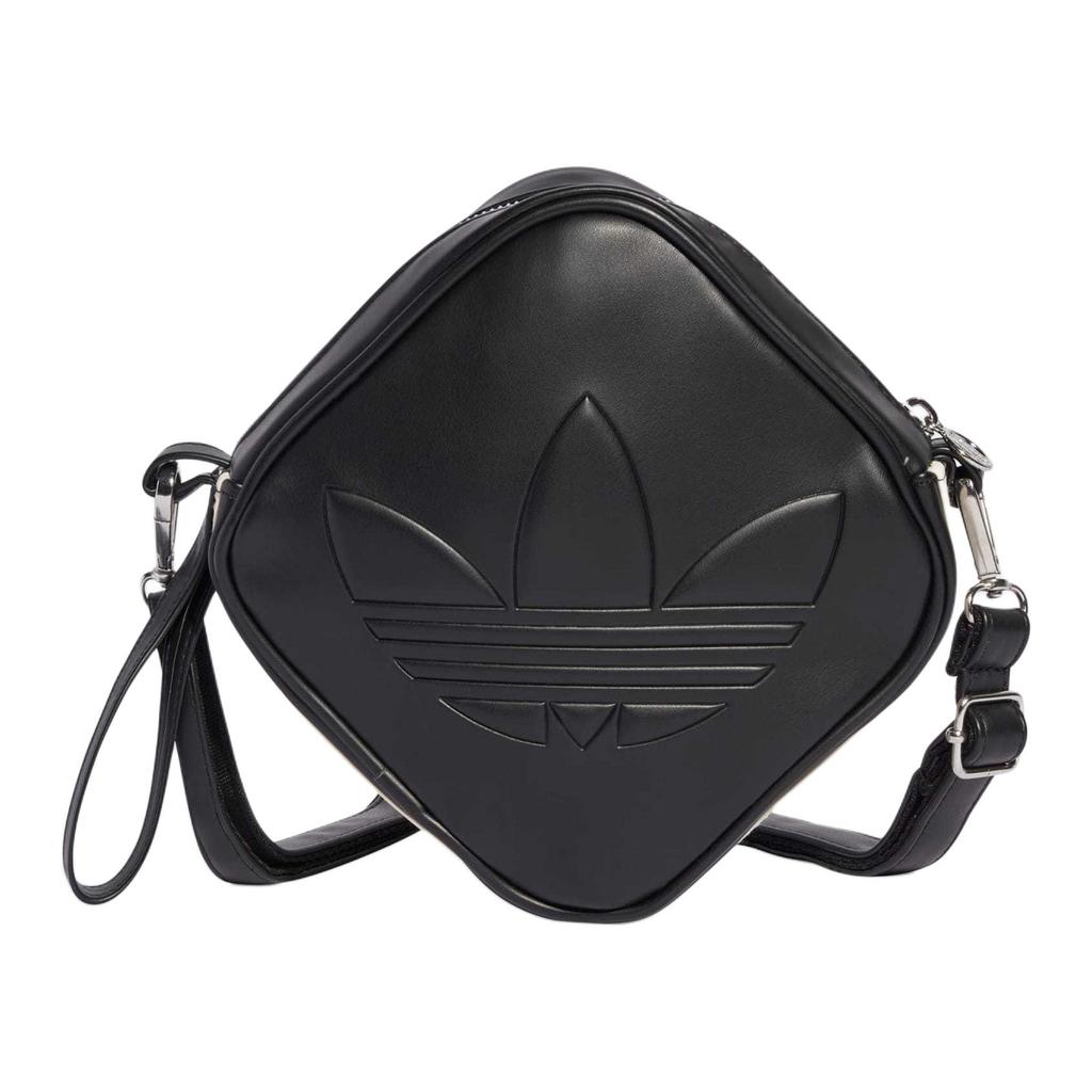 New Adidas Originals Polyurethane Shoulder Bag Regular Unisex Black JC6004