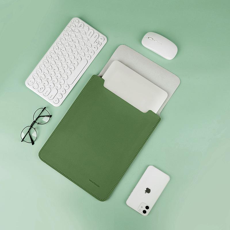 

TS JYL laptop bag,Laptop Sleeve Magnetic-Free Case For Apple Huawei Tablet Custom Logo 13.3-14 inches зелений