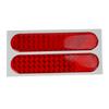 Keep Safe and Stay Visible with 2 Reflective Tape Stickers for Car Doors