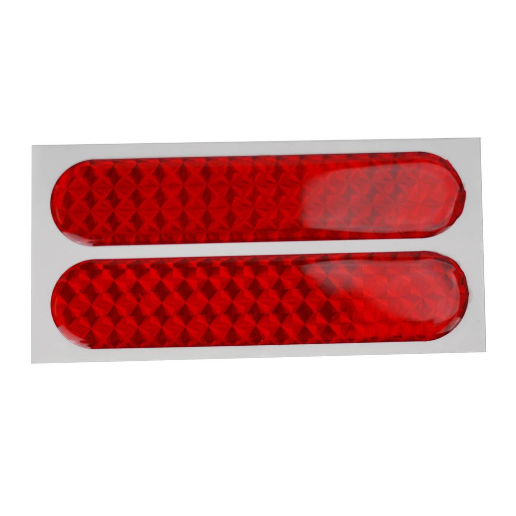 Keep Safe and Stay Visible with 2 Reflective Tape Stickers for Car Doors