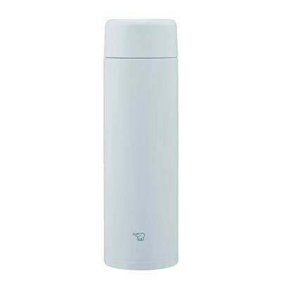 Zojirushi Water Seamless Large Capacity Stainless Steel Ice Integrated Cap and Easy To Only 2 Washes Bottle, Cap, 600ml, Screw-On Mug, Gray, Gasket,