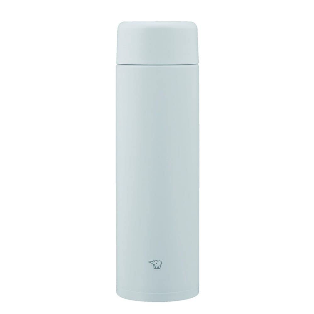 

Zojirushi SM-GA60-HL Water Bottle, Seamless Stopper, Large Capacity, 20.3 fl oz (600 ml), Screw, Stainless Steel Mug, Ice Gray, Integrated Washer, Eas