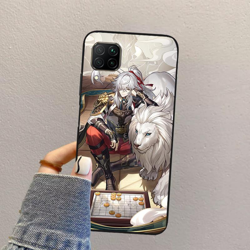 

Чехол Honkai Star Rail JingYuan Для Huawei Nova Y70 Y90 Y60 Y73 Y72 Y61 Y91 12s 12i 11i 8i 9 10 SE P40 Lite P60 P30 Pro Huawei Nova Y91