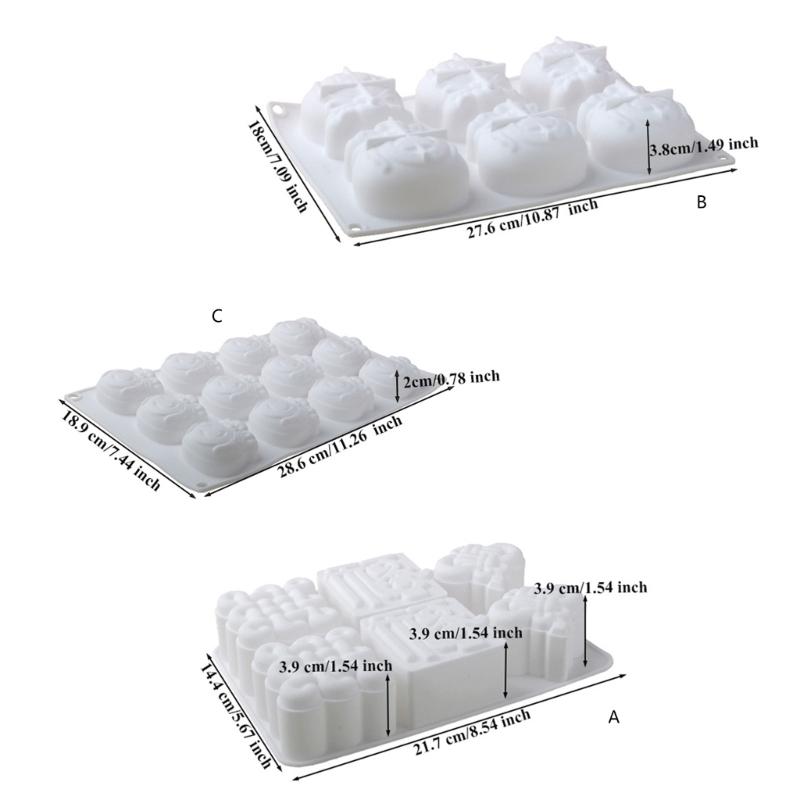 Chinesisches Neujahr Fu Zeichen Kuchenformen Silikon Backwerkzeug Geeignet für Festivaldessert und kulturelle Feier