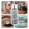 Gel, Sequins Face & Body Glitters Nail Hair Face Body Decoration Art Sequins Gel  Hair Decoration