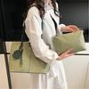 High-end Exquisite Niche Bag Women's Fashionable Versatile Female Portable Shoulder Bag Simple Soft Ladies Tote Bag