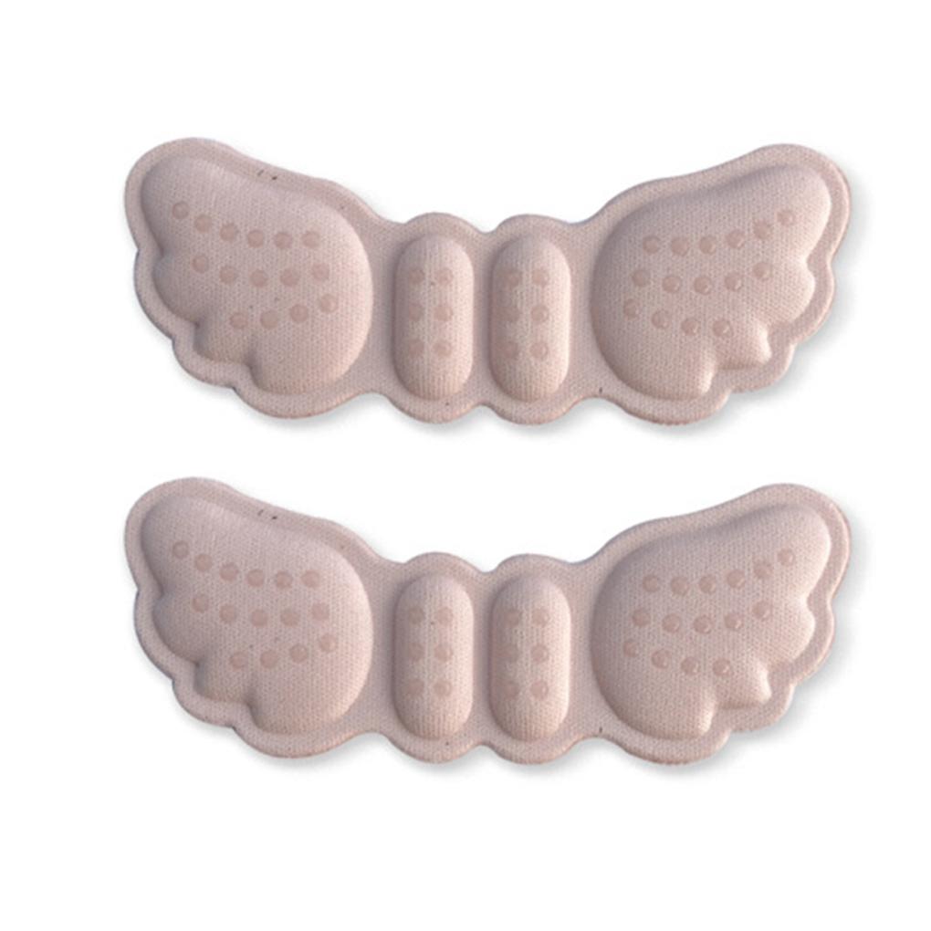 Foot Heel Sticker Outdoor Accessories 4D Pads Care Insoles Invisible Non-slip Men Wing-shape Anti-wear Teenagers Feet
