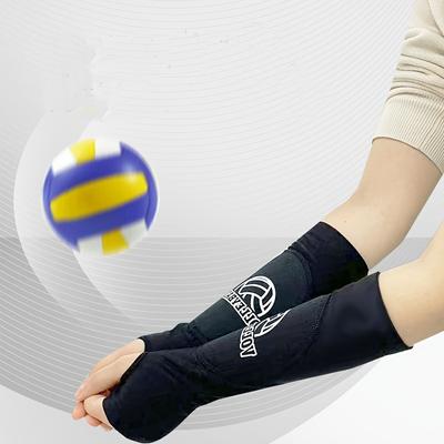 Breathable Volleyball Arm Sleeves Comfortable, Odorless Elastic Sports Armbands for Basketball & Volleyball Exams,Arm Sleeves for Sports