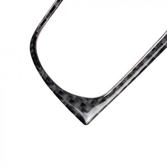 Carbon Fiber Window Switch Panel Cover Trim for Porsche Macan 2014-