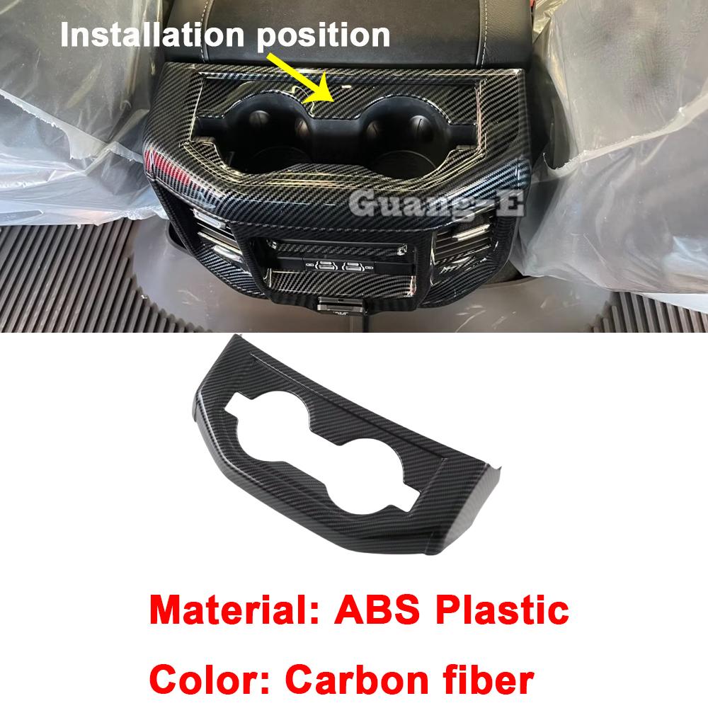 For Dodge Ram 1500 TRX   2024 ABS Steering Wheel Frame Dashboard Armrest Handle Panel Air Outlet Vent Trim Gear