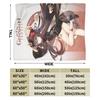 genshin impact game Accessories Blankets Soft Flannel Throw Blankets Comfortable Plush Thin Quilt