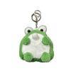 Blubberndes kleines Frosch Schlüsselanhänger Plüsch Kreativ Klein Schultaschenanhänger Auto Schlüssel Zubehör Puppe
