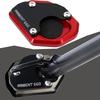 For Triumph Trident 660 Motorcycle Kickstand Foot Side Extension Pad Magnification Stand Yamaha Trident 660 2021-2023 (Red)
