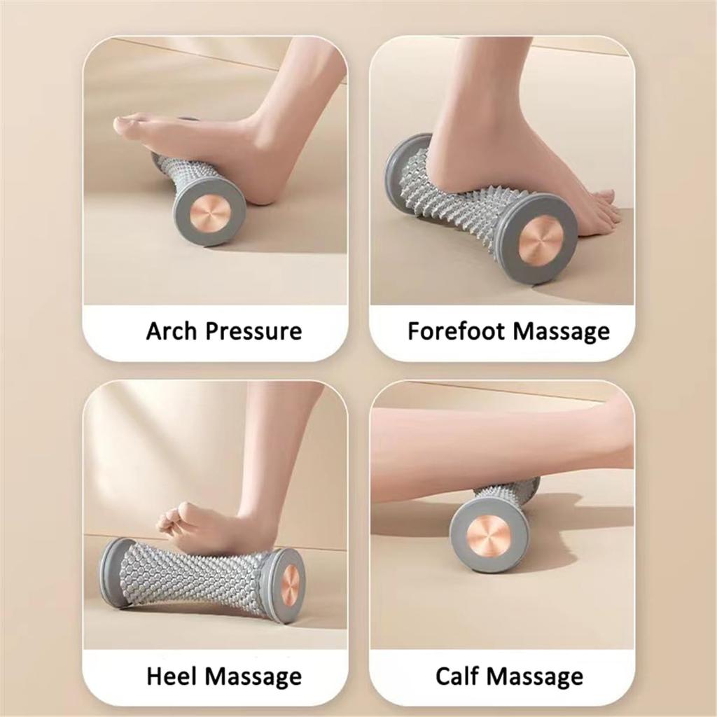 Fußmassagegerät Massagerolle Yoga Massageball Plantarfaszienrolle Muskelentspannung Pflege Kunststoff Manuelles Fußmassagegerät Rollen