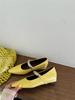 Inner Height Increase Pointed Mary Jane Shoes Women's Shoes Spring and Summer Shallow Mouth with Skirt Gentle Evening Single Shoes